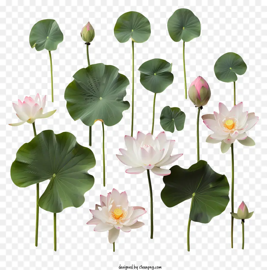 Las Flores De Loto，Rosa PNG