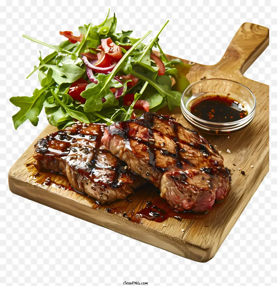 Bife，Ensalada PNG