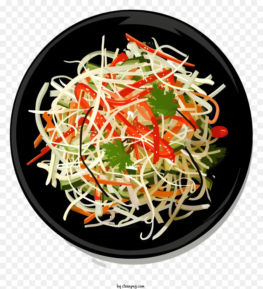 Ensalada De Somtum Tailandesa，Ensalada PNG