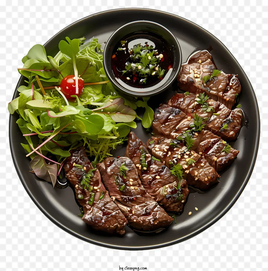 Filete，Ensalada PNG