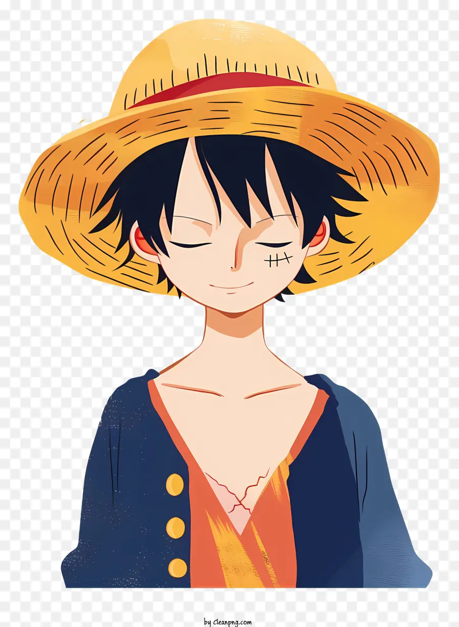 Luffy De Una Pieza，Personaje De Sombrero De Paja PNG