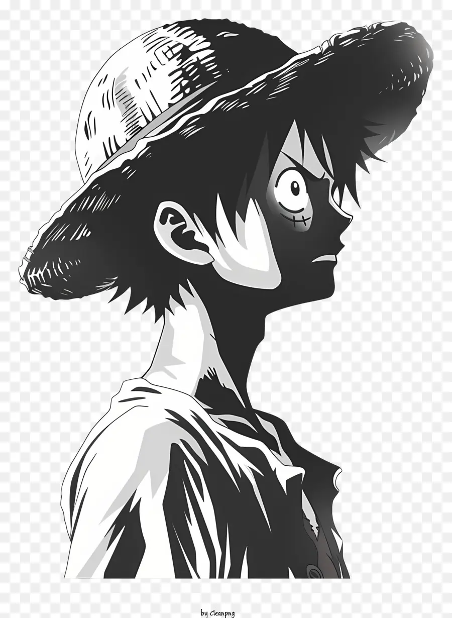 Luffy De Una Pieza，Personaje Animado PNG