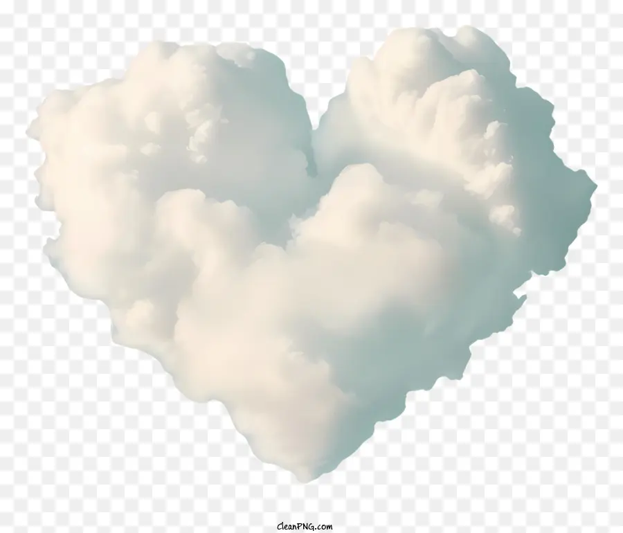 Nube De Corazón，Las Nubes PNG