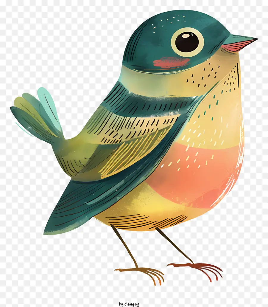 Pájaro Caprichoso，De Dibujos Animados De Aves PNG