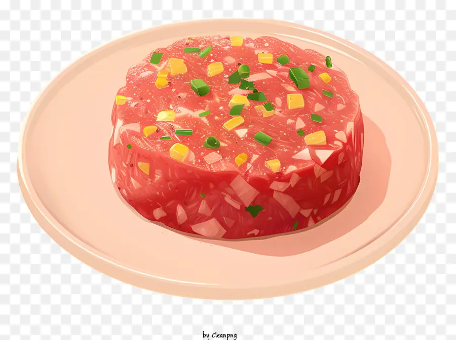 Steak Tartar，Carne De Res Cruda PNG