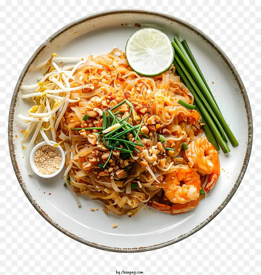 Pad Thai，Fideos Fritos PNG