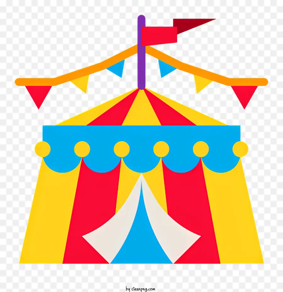 Carpa De Circo De Carnaval，Carpa De Circo PNG