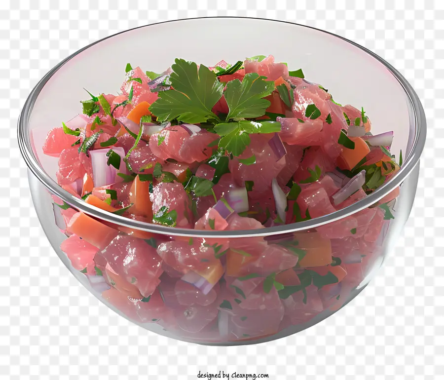 Steak Tartar，Ensalada PNG