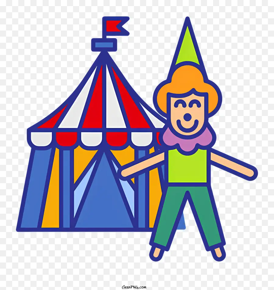 Carpa De Circo De Carnaval，Carpa De Payaso Y Circo PNG