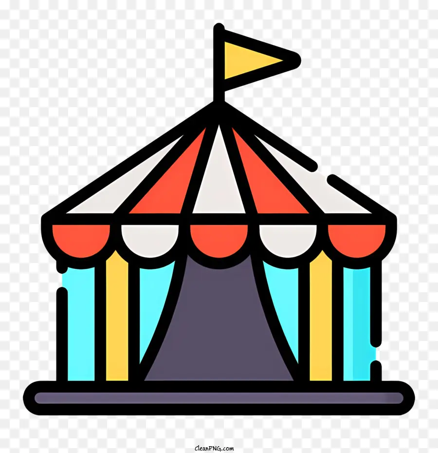 Carpa De Circo De Carnaval，Carpa De Circo PNG