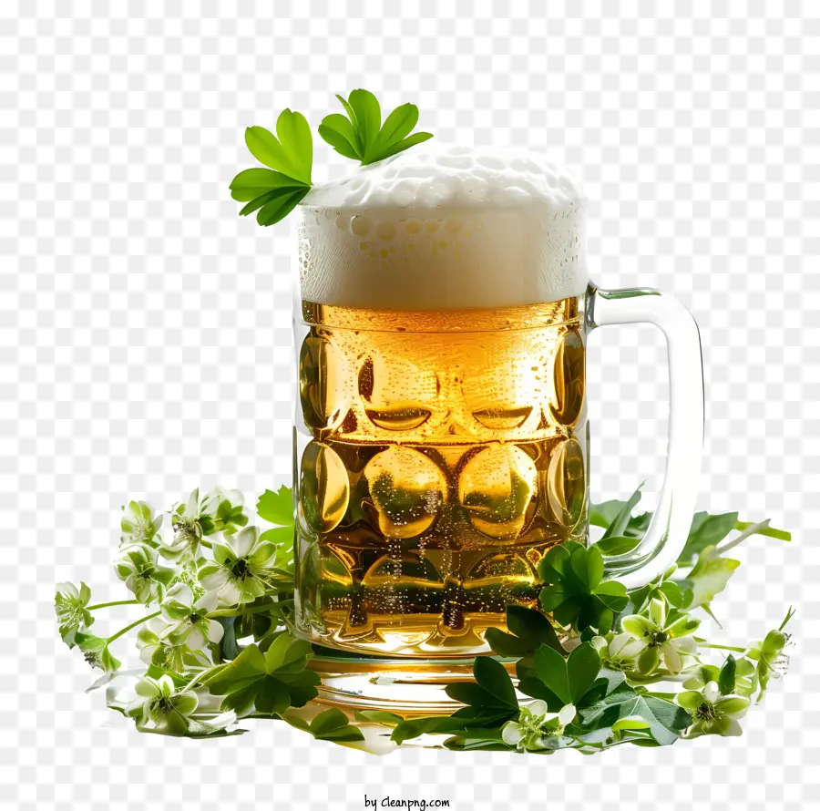 Feliz Dia De San Patricio，Jarra De Cerveza PNG