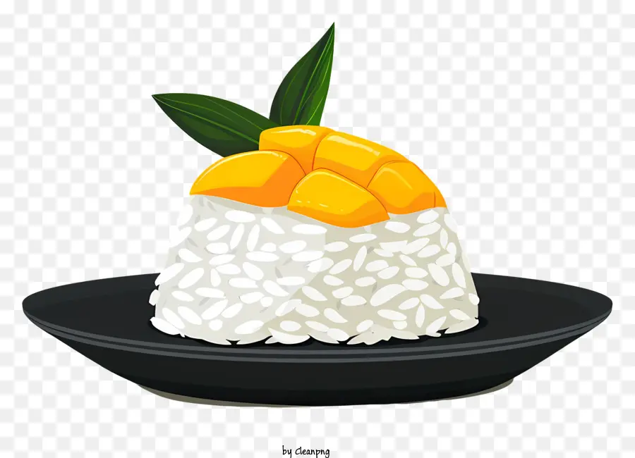 Mango Sticky Rice，Arroz PNG