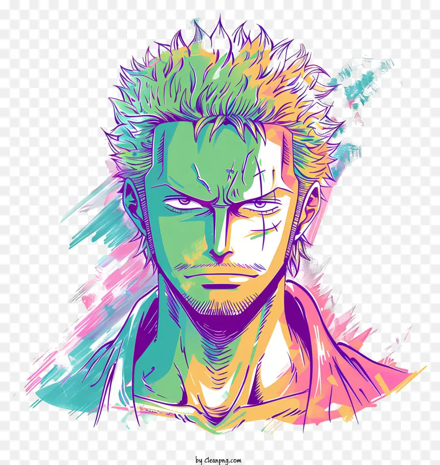 Día De La Cresta Ece Rorono Zoro，Mischievous PNG