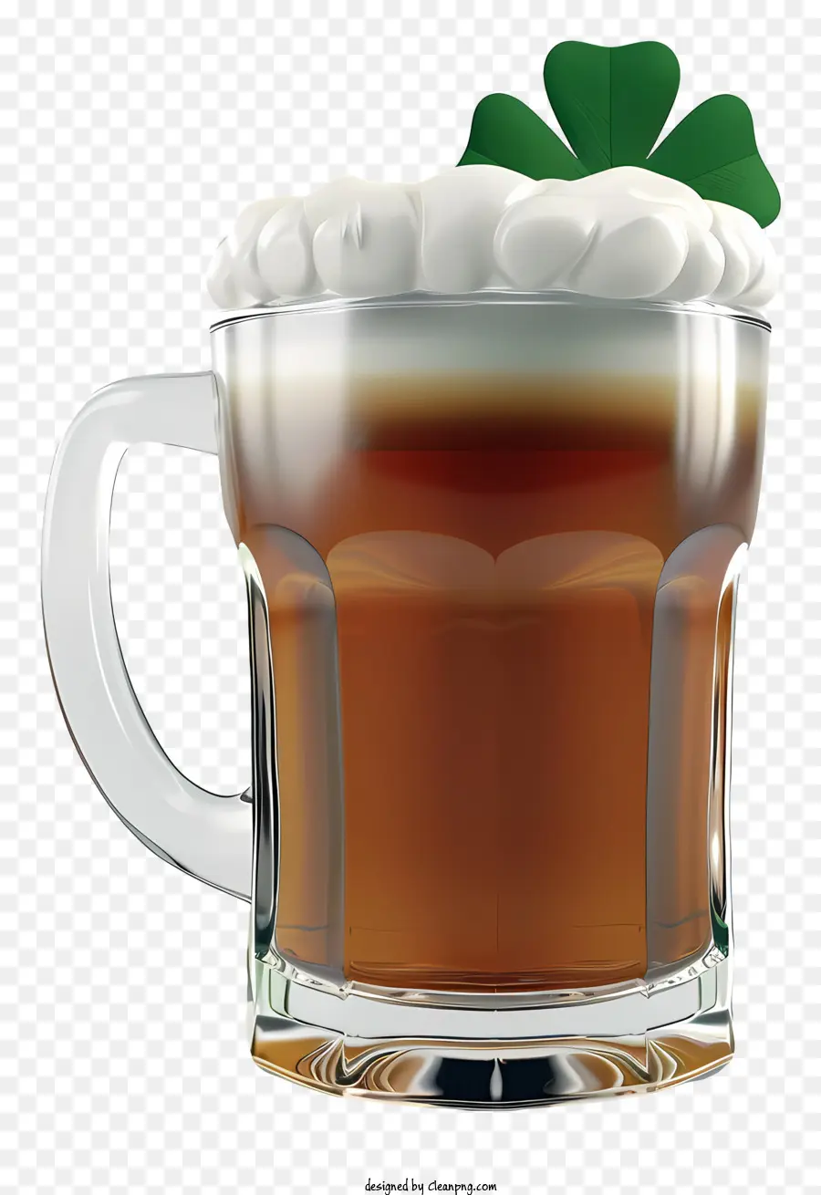 Feliz Día De San Patricio，Cerveza Cristal PNG