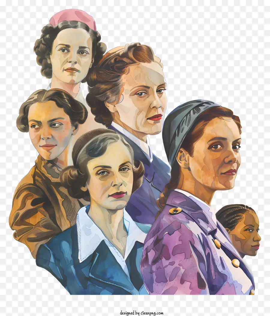 Womens Mes De La Historia，Mujeres En Militar PNG