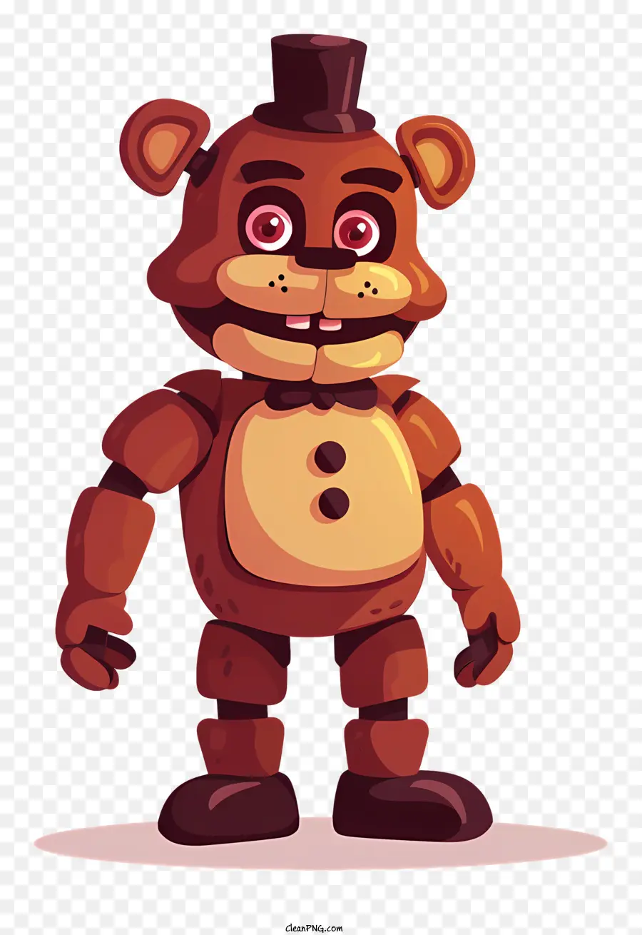 Freddy Fazbear，Oso Animatrónico PNG