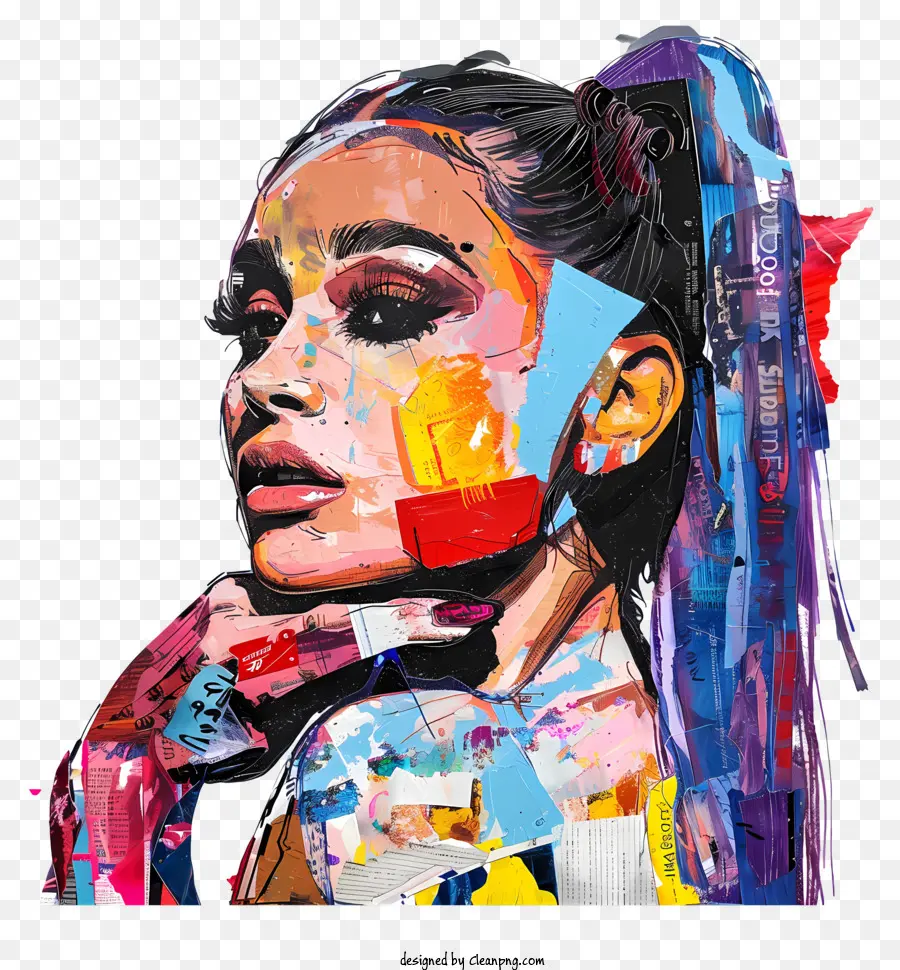 Ariana Grande，El Arte Abstracto PNG