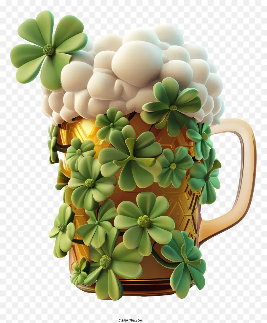 Feliz Dia De San Patricio，Taza Trébol PNG