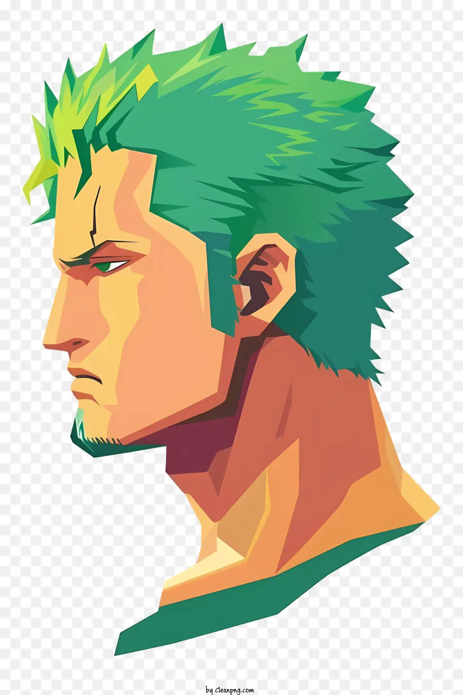 Día De La Cresta Ece Rorono Zoro，Peinado Mohawk PNG