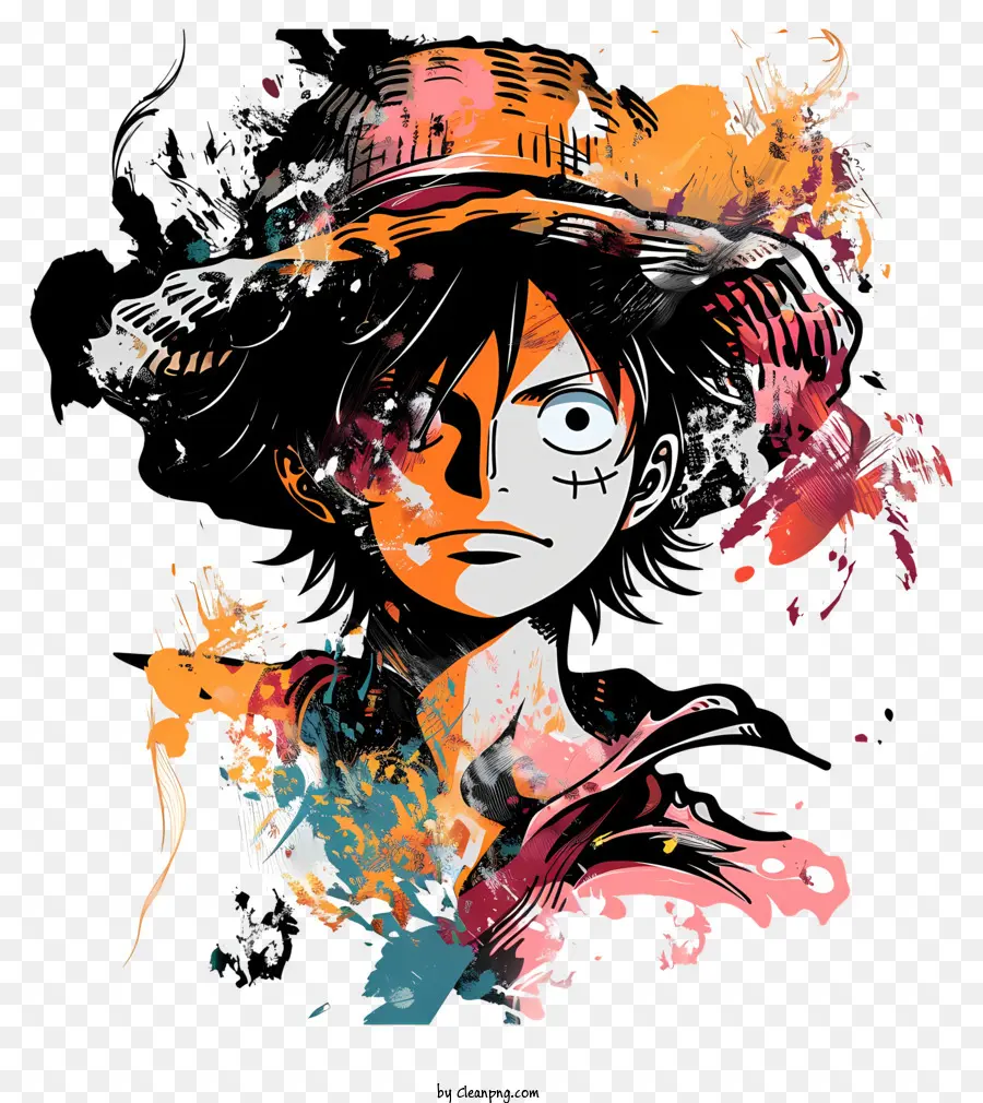 Luffy De Una Pieza，Personaje PNG