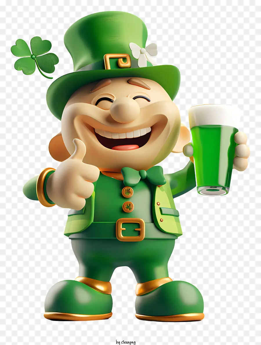 Feliz Día De San Patricio，Duende PNG