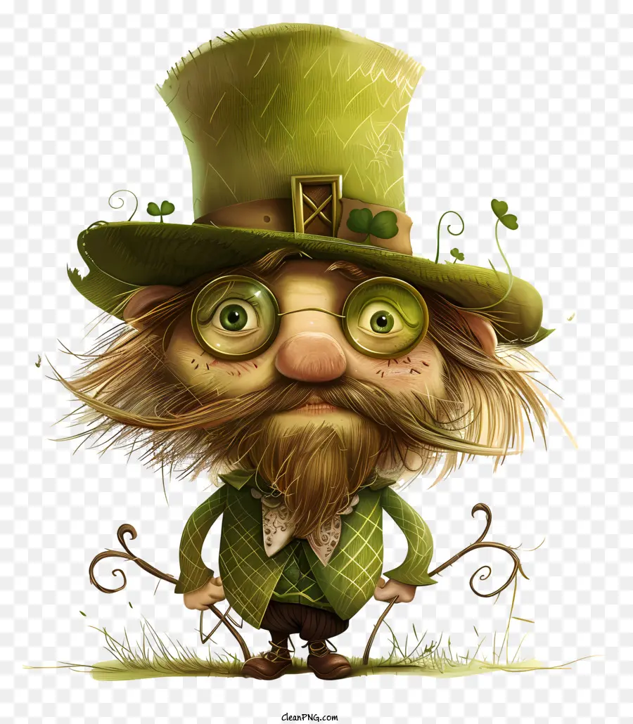 Feliz Día De San Patricio，Ilustración 3d PNG