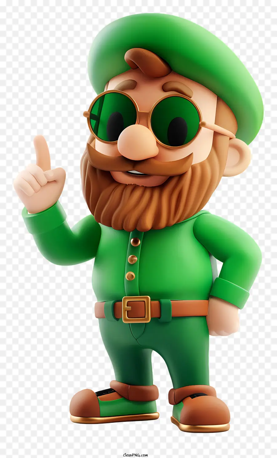 Feliz Día De San Patricio，Personaje De Dibujos Animados PNG