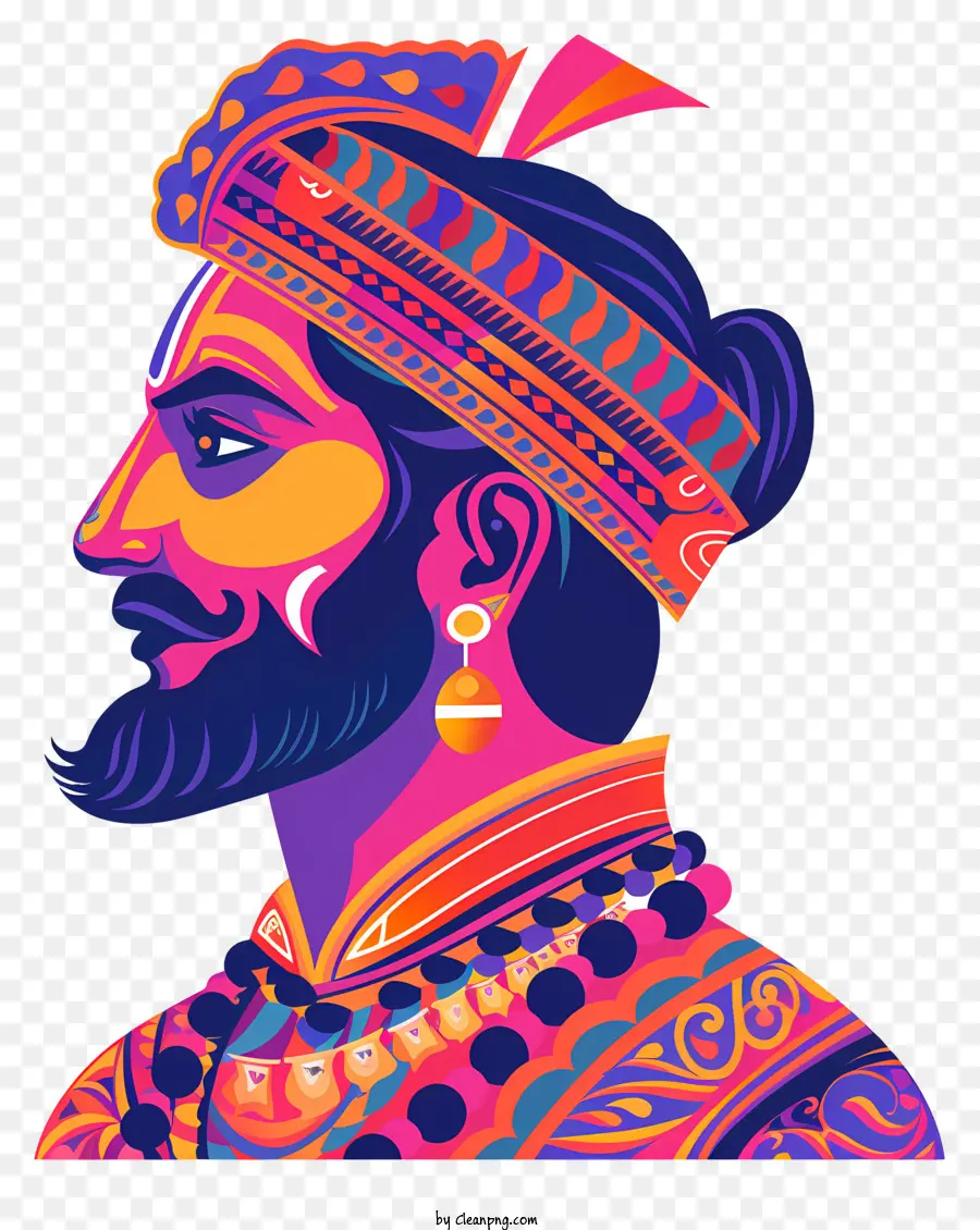 Shivaji Maharaj，Ropa India Tradicional PNG