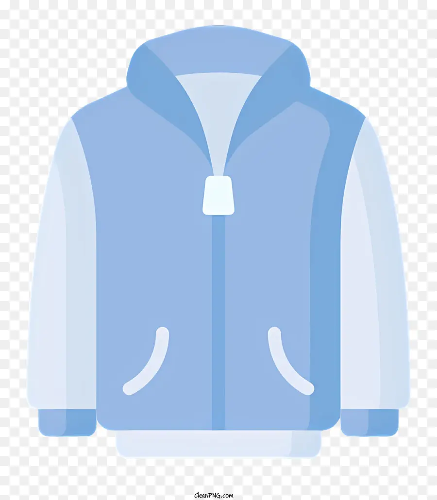 Logo Con Capucha，Chaqueta Azul PNG