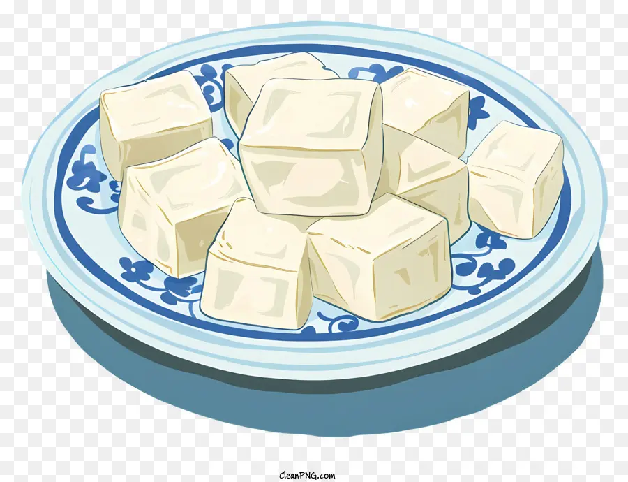 Tofu Apestoso，Cubos De Queso PNG
