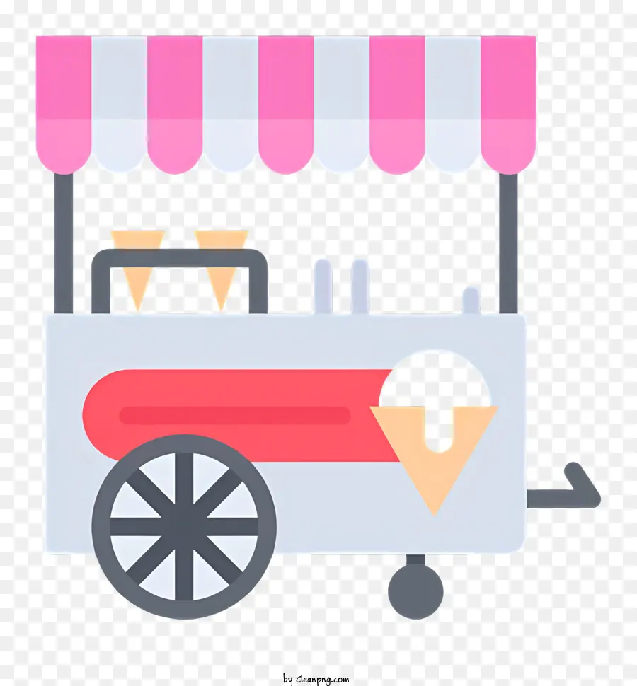 Icono De Carro De Comida，Helado De Carro PNG