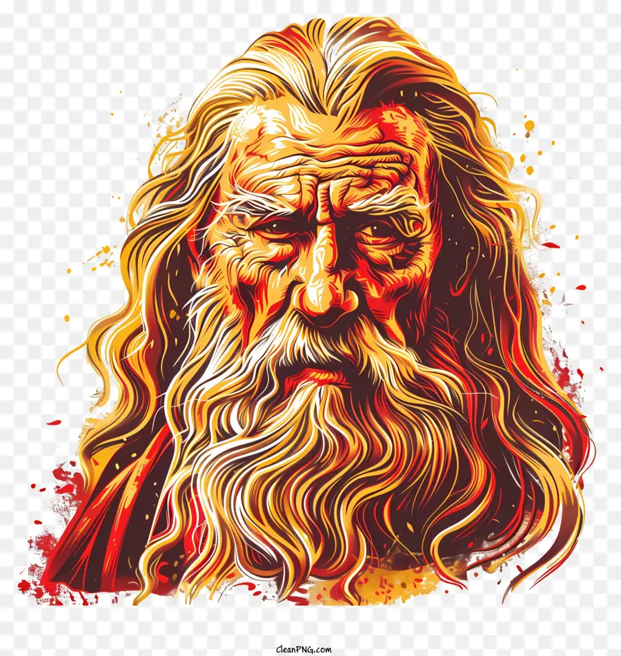 Gandalf，Retrato PNG