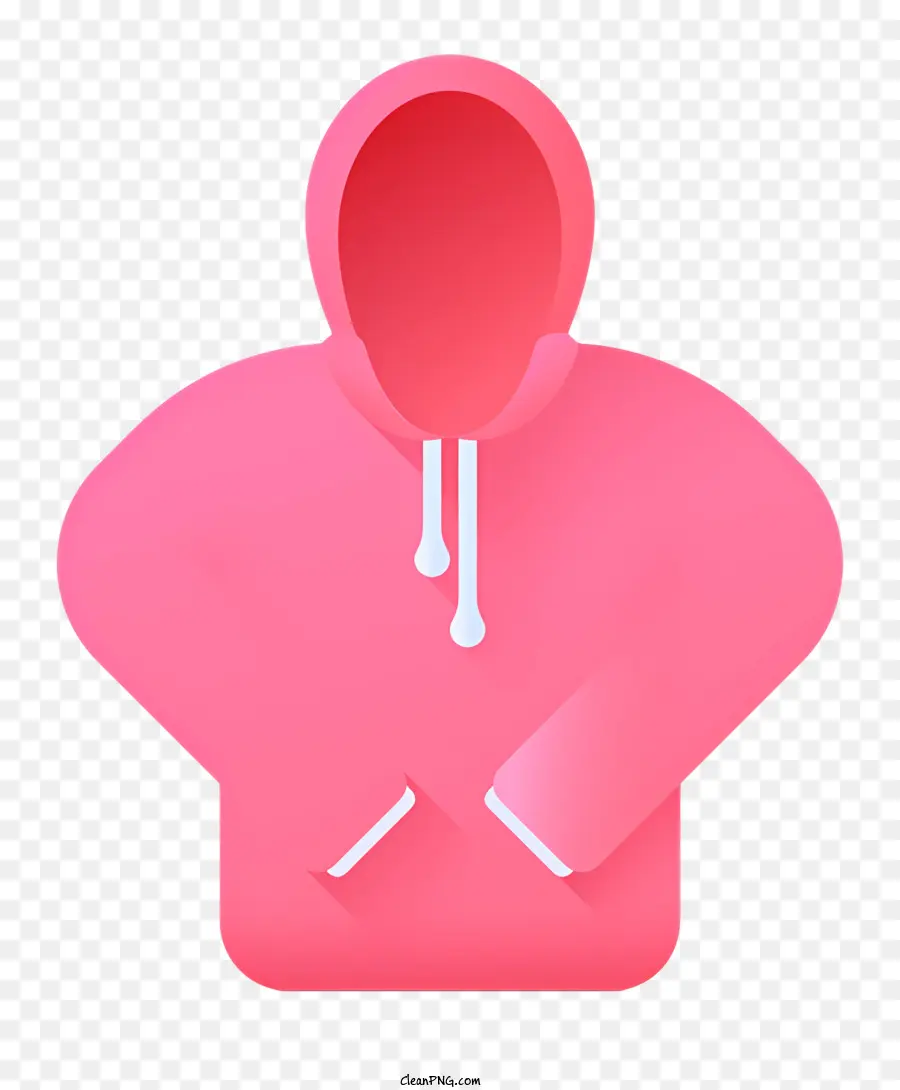 Logo Con Capucha，Sudadera Con Capucha Rosa PNG