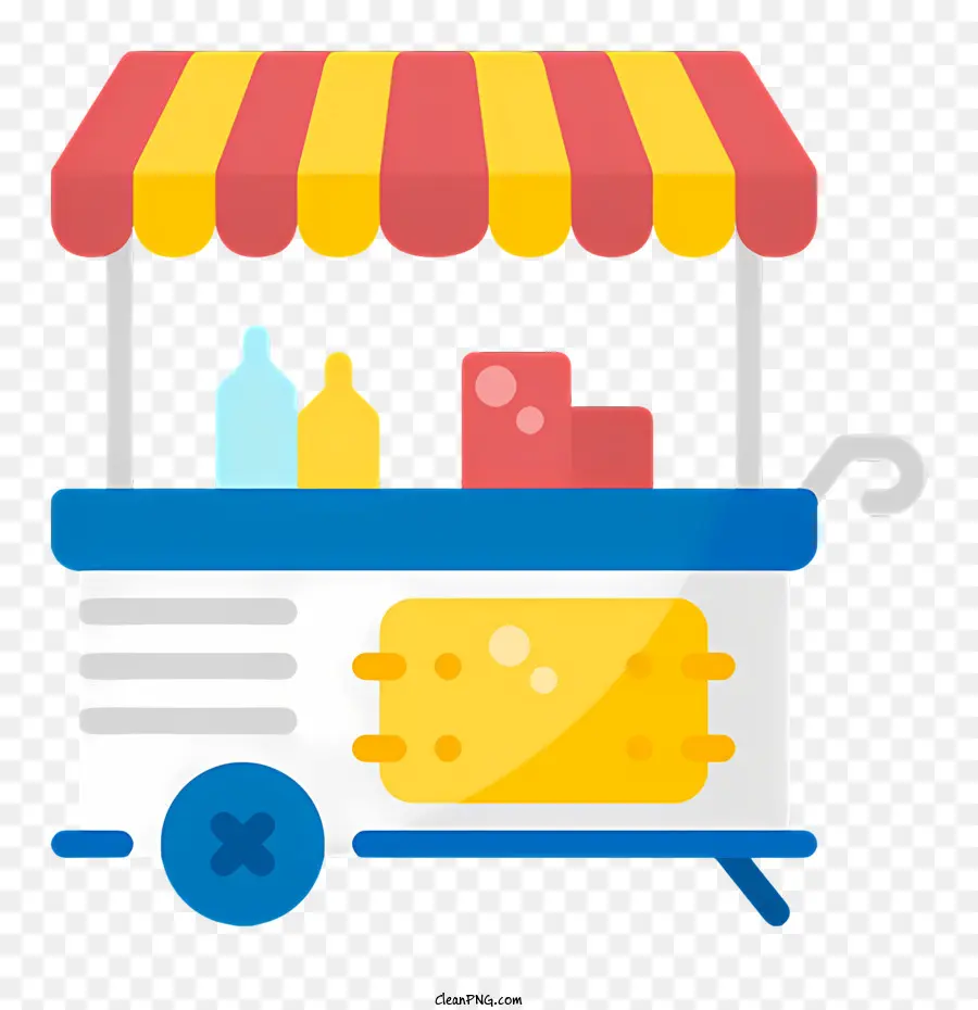 Icono De Carro De Comida，Calle Carrito PNG