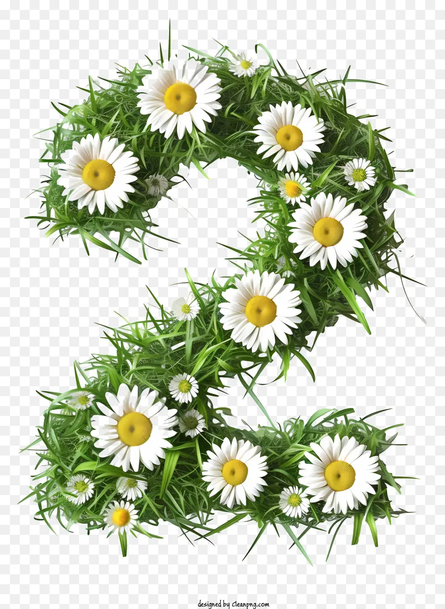 Floral Número Dos，La Hierba PNG