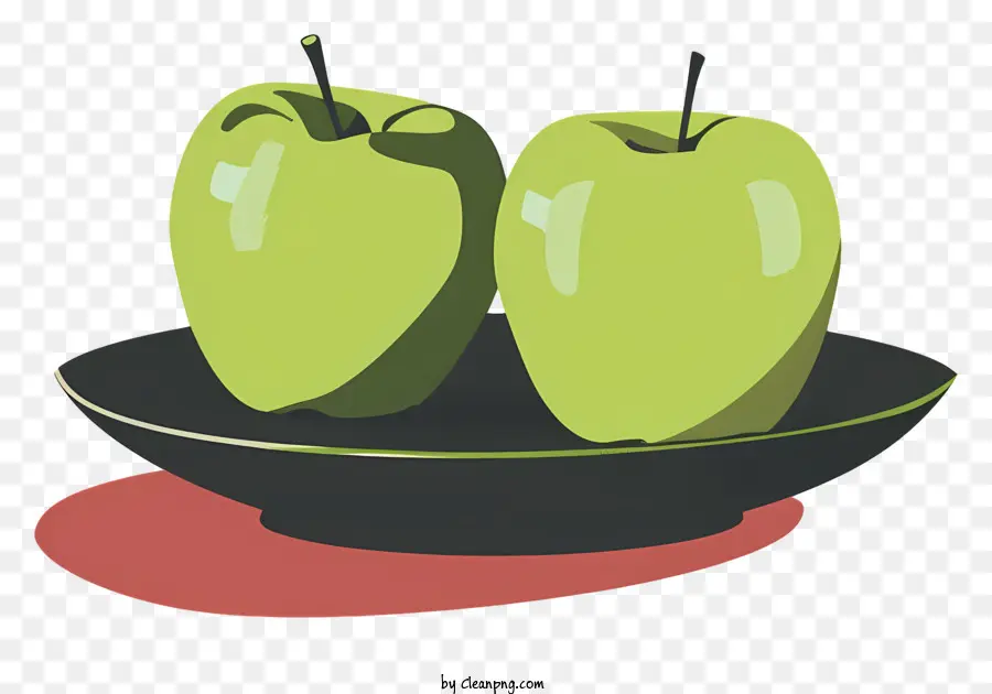 Manzanas Verdes，Placa PNG