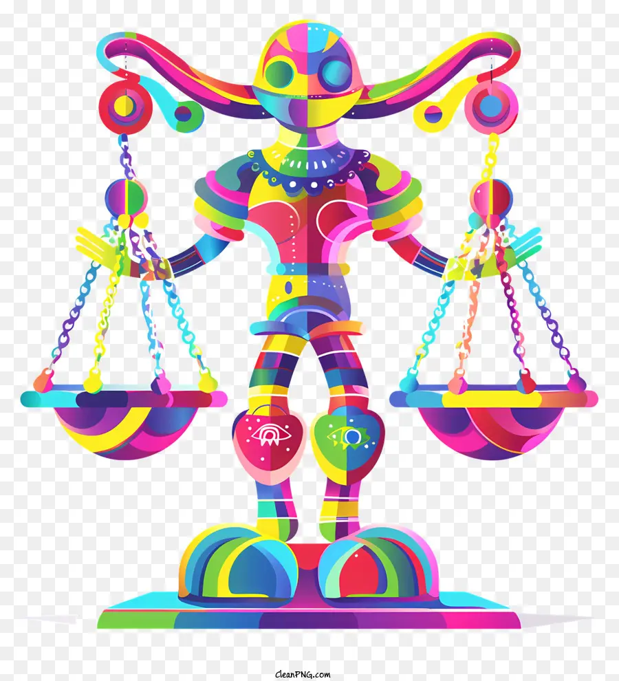 Libra Abstracta，Balanzas De La Justicia PNG