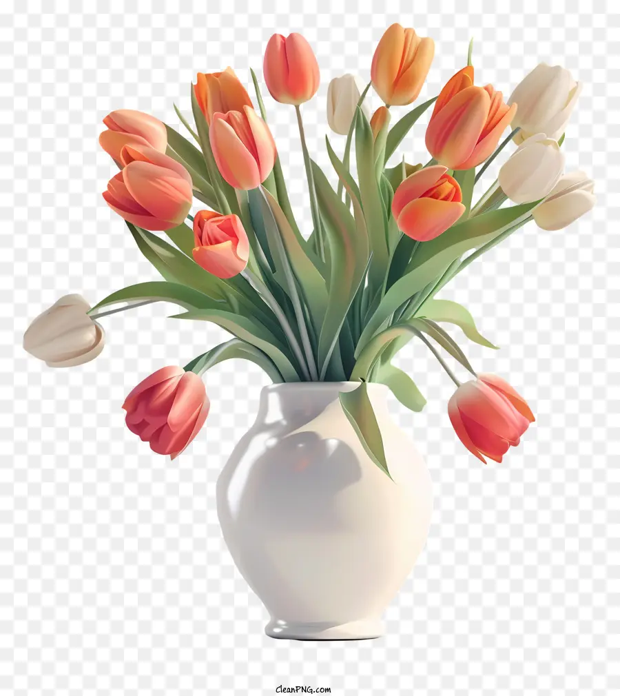 Hola Primavera，Vaso Blanco PNG