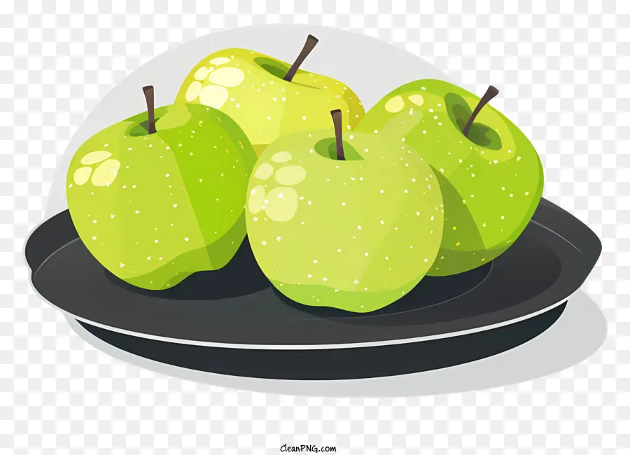 Manzanas Verdes，Placa PNG