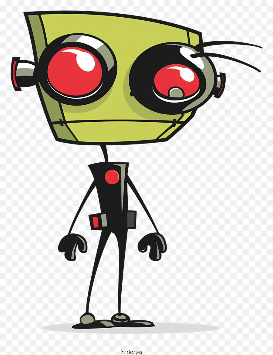 Invader Zim，Robot Lindo PNG