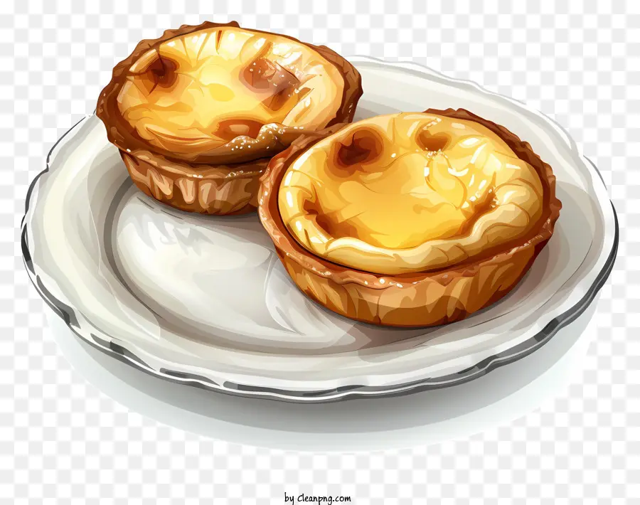 Pastel De Nata，Pasteles PNG