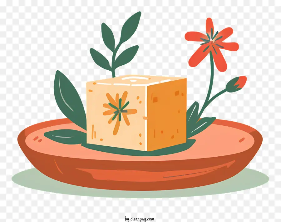 Tofu Apestoso，Toffee Cube PNG