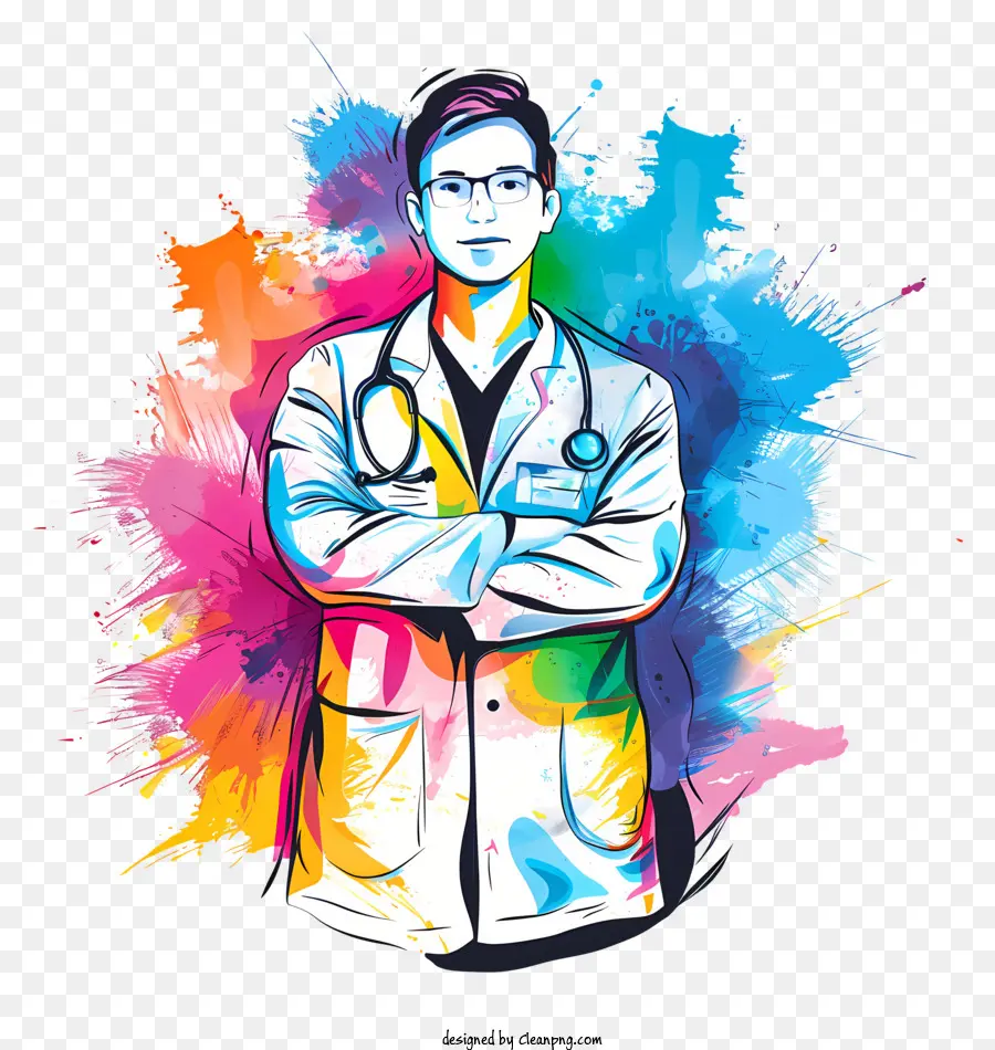 Los Doctores Día，Macho Médico PNG