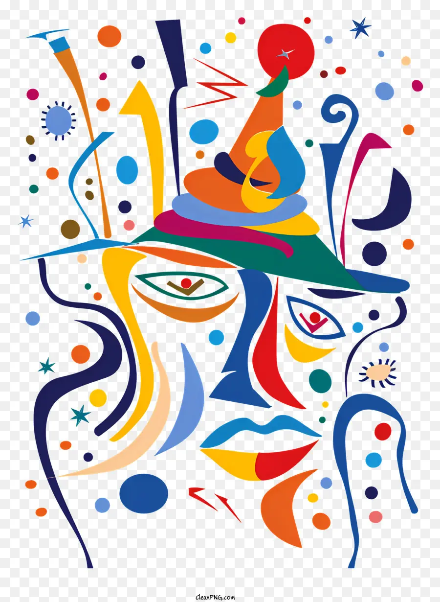 Purim，La Pintura Abstracta PNG