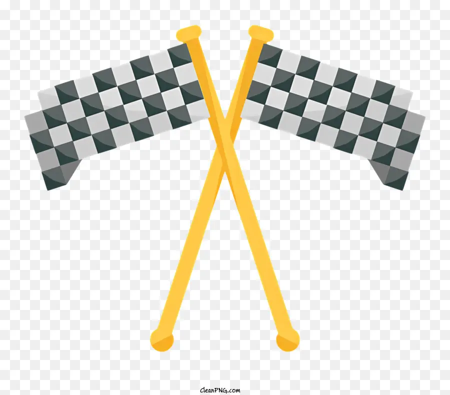 Carreras De Banderas，Banderas A Cuadros PNG