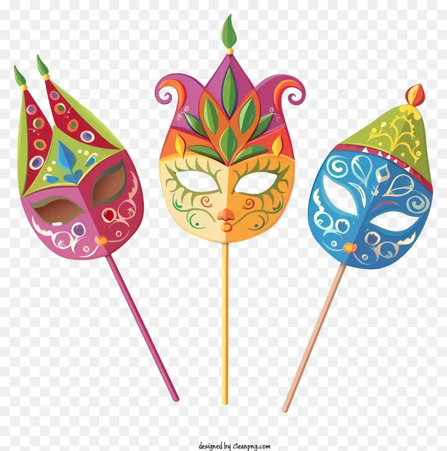 Purim，Máscaras De Disfraces PNG