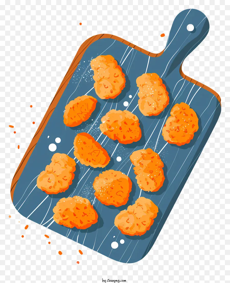 Nuggets De Pollo，El Pollo Frito PNG