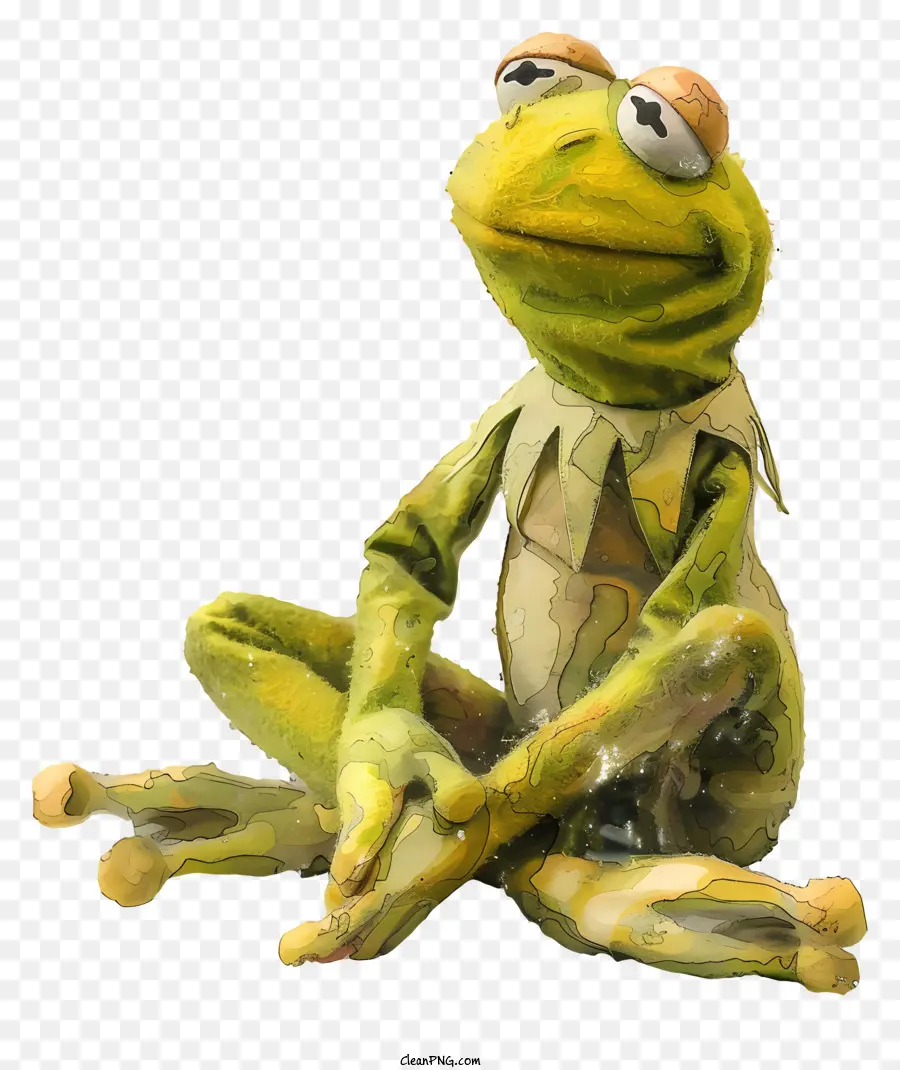 Kermit La Rana，Rana Verde PNG