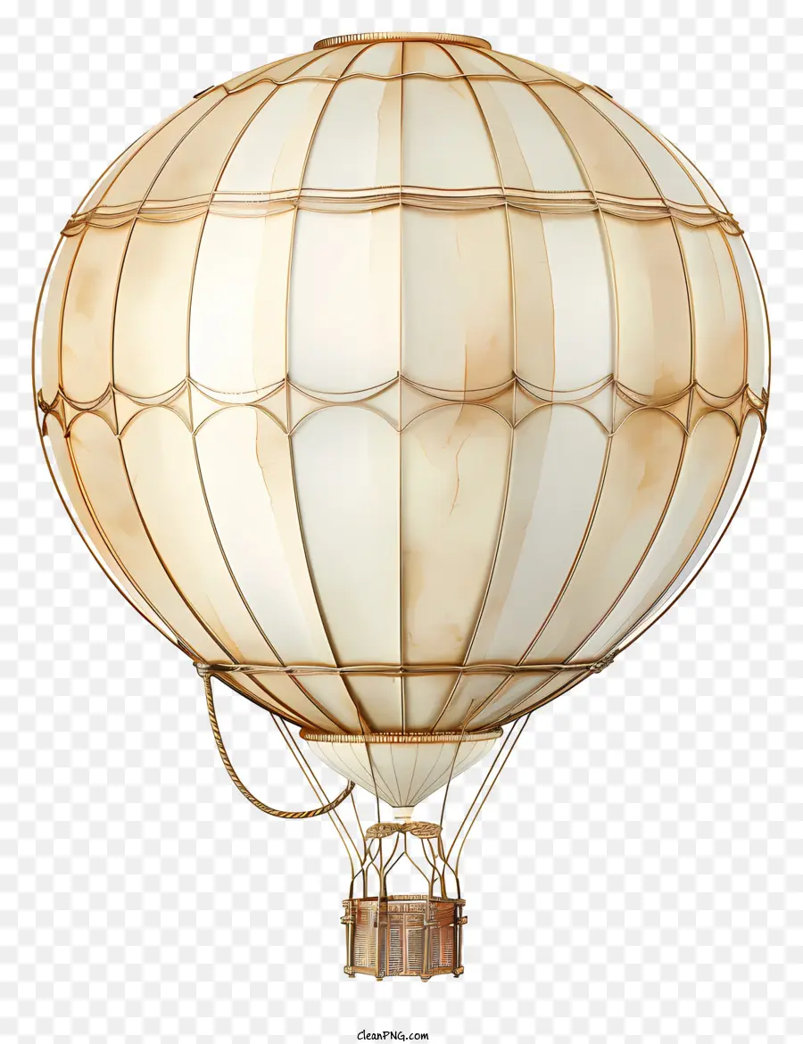 Globo De Aire Caliente，Textura Metálica PNG