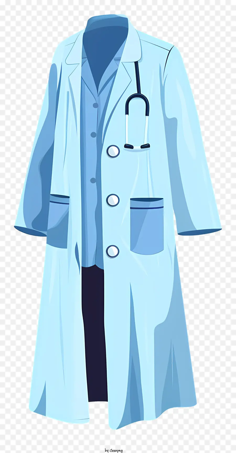 Blue Coat，Abrigo Médico Azul PNG